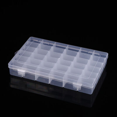 36の格子貯蔵の宝石類のための明確なプラスチック オルガナイザー箱