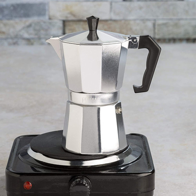 スライバStovetopのエスプレッソのコーヒー メーカー必要なBaristaはステンレス鋼に用具を使う