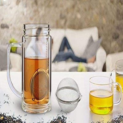 銀製の304ステンレス鋼の網の茶こし器の茶漉しは茶のためにろ過する