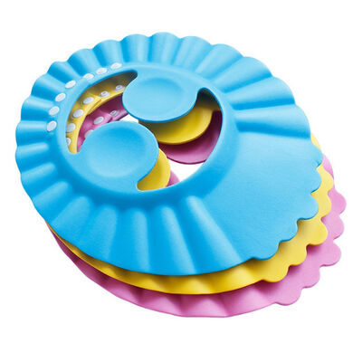 耳の保護と調節可能なエヴァのベビー シャワーの帽子