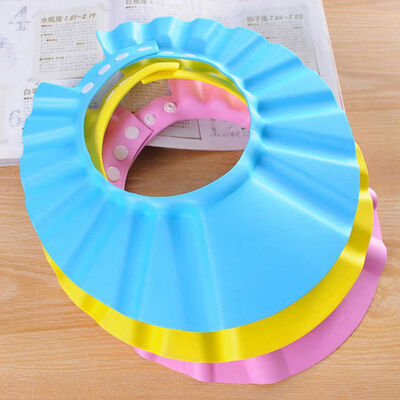 耳の保護と調節可能なエヴァのベビー シャワーの帽子