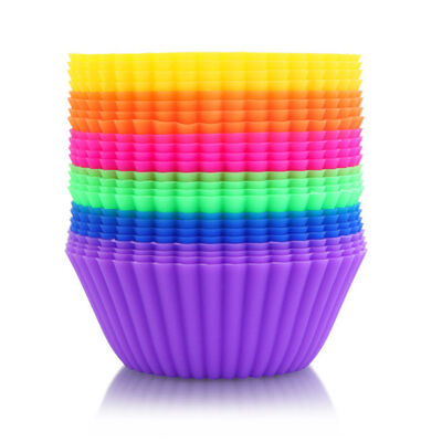 非棒のケーキ型の再使用可能なシリコーンのカップケーキはさみ金