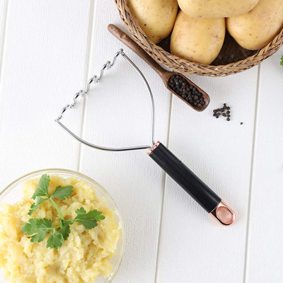 頑丈な現代銀製のステンレス鋼のポテトのMasher
