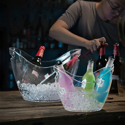 プラスチック楕円形の貯蔵党飲料ビール瓶のための5リットルのアイスペール