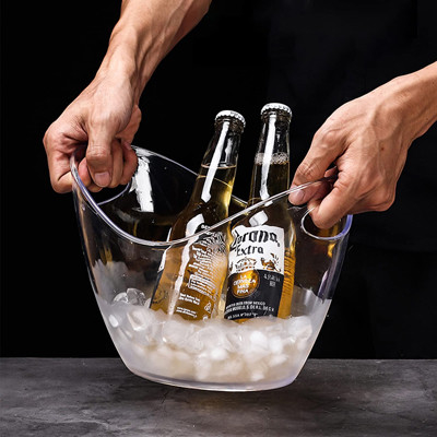 プラスチック楕円形の貯蔵党飲料ビール瓶のための5リットルのアイスペール