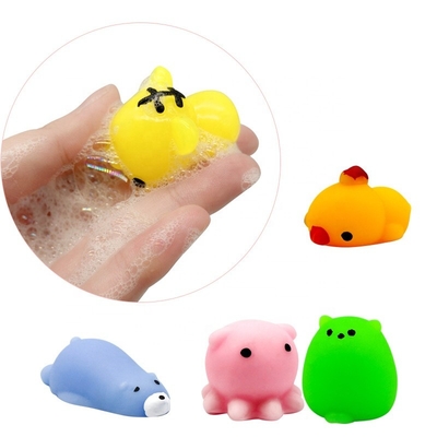 50PCS TPRの小型動物のSquishy圧力は圧力救助のためのMochiの落着きのなさのおもちゃをもてあそぶ