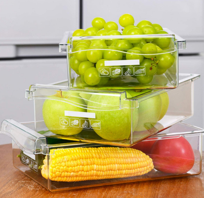食糧貯蔵のためのフルーツ野菜冷却装置引出しのオルガナイザー箱