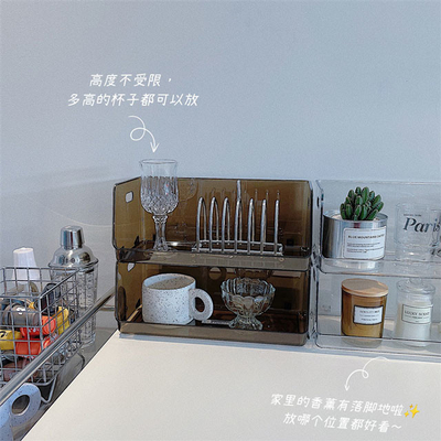 18Lゆとりの化粧品の宝石類の文房具のためのアクリルの収納用の箱のオルガナイザー
