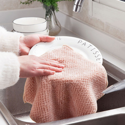 Nanoscaleの清拭布の魚スケールのMicrofiber Easycleancoの布