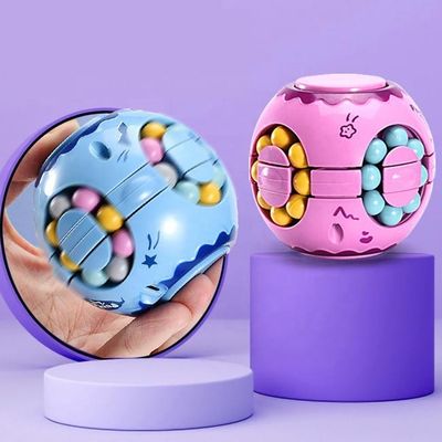 指先のジャイロ スコープのおもちゃの減圧の困惑の1つの魔法の豆の立方体2